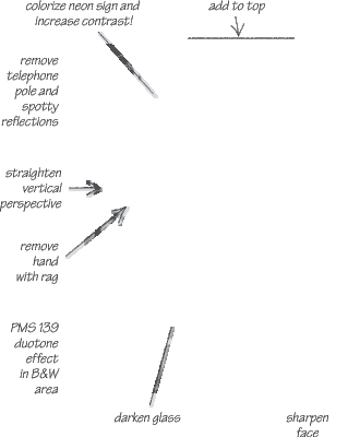 first western neon sign unretouched